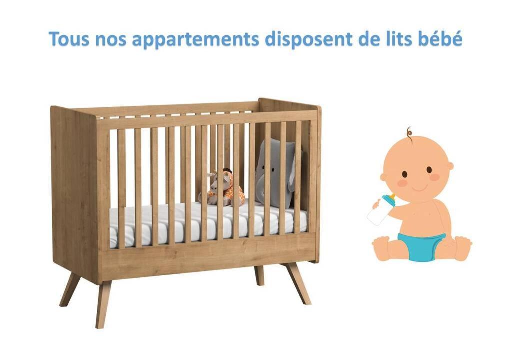 قرقشونه Charmant T2 En Coeur De Ville - 2 Lits + Lit Bebe - Wifi - Imprimante المظهر الخارجي الصورة