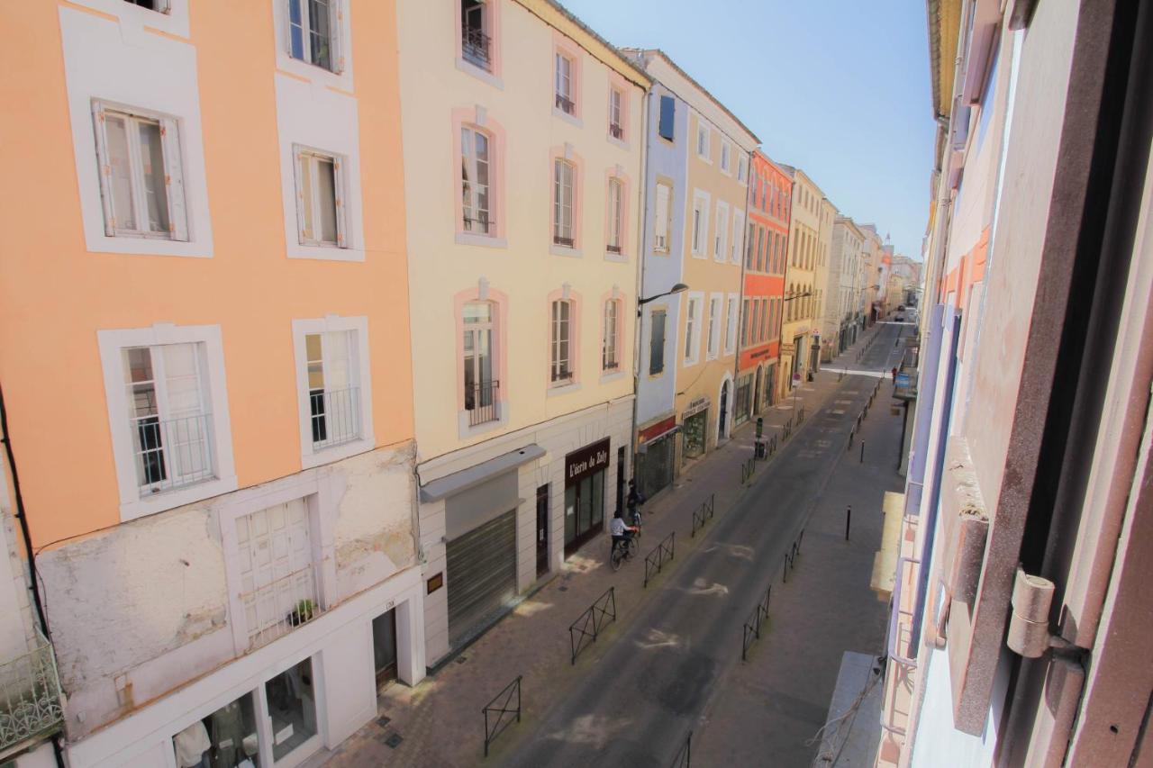 قرقشونه Charmant T2 En Coeur De Ville - 2 Lits + Lit Bebe - Wifi - Imprimante المظهر الخارجي الصورة