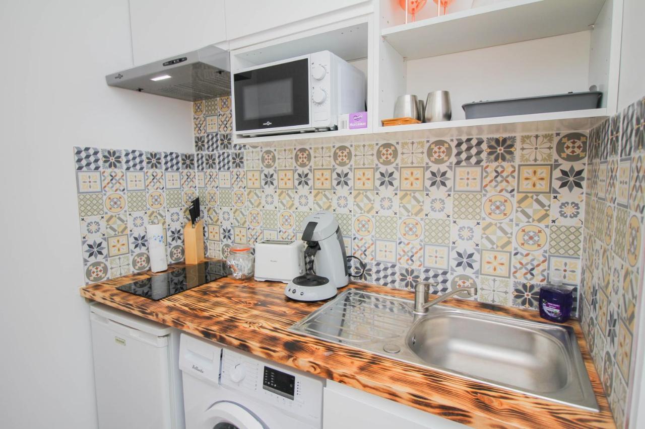 قرقشونه Charmant T2 En Coeur De Ville - 2 Lits + Lit Bebe - Wifi - Imprimante المظهر الخارجي الصورة